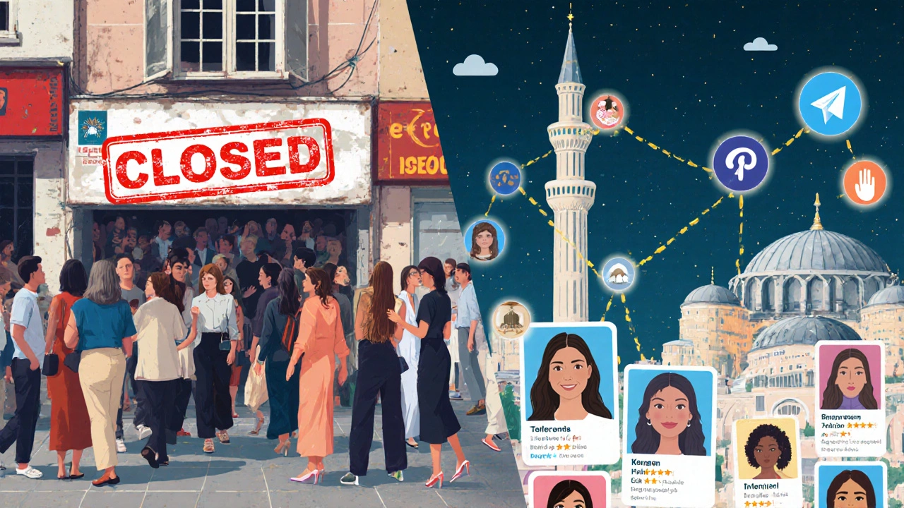 Eski bir ajansın kapanış işaretiyle yeni dijital bağlantılar arasında İstanbul'un sosyal dönüşümü.