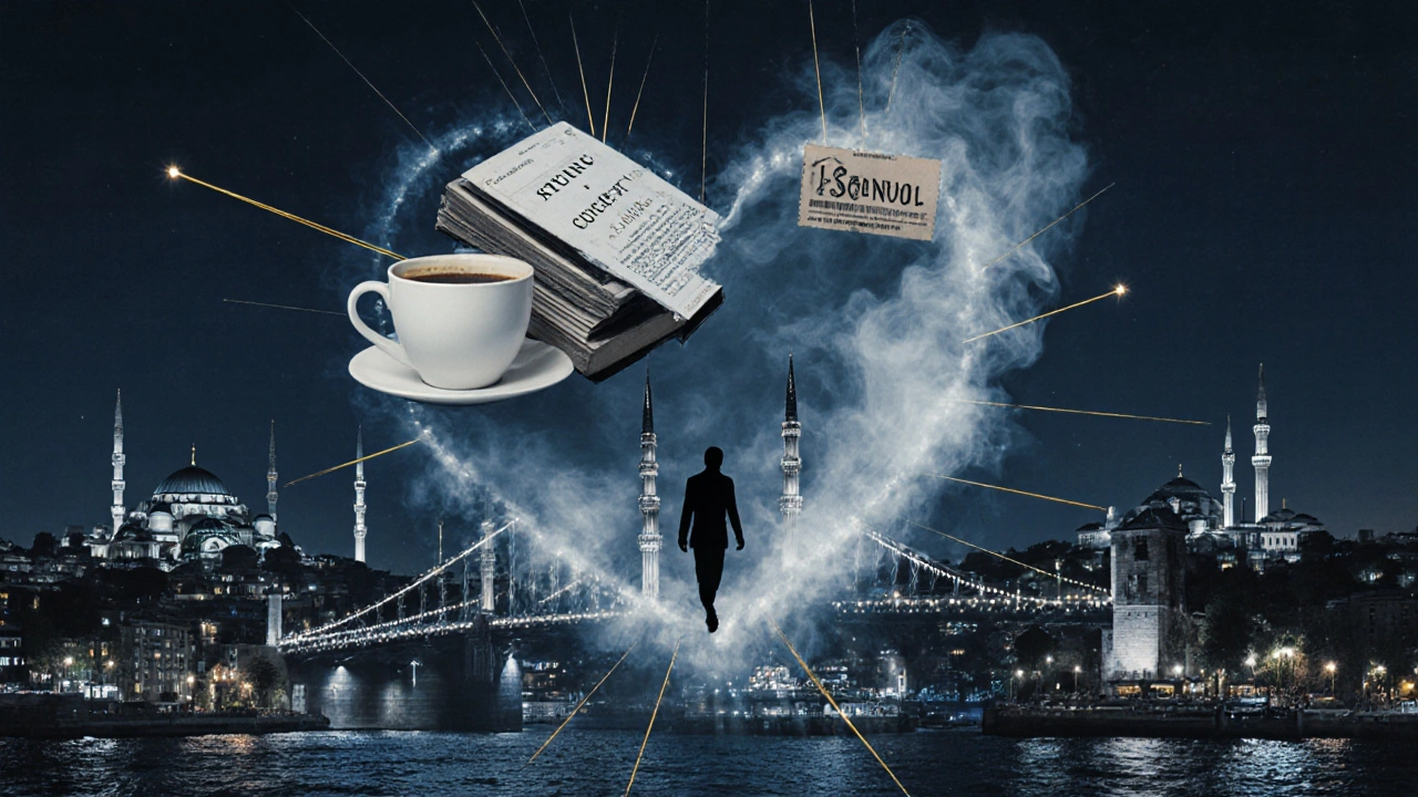 İstanbul&#039;un gizli anları, hafızada yüzen parçalar halinde.